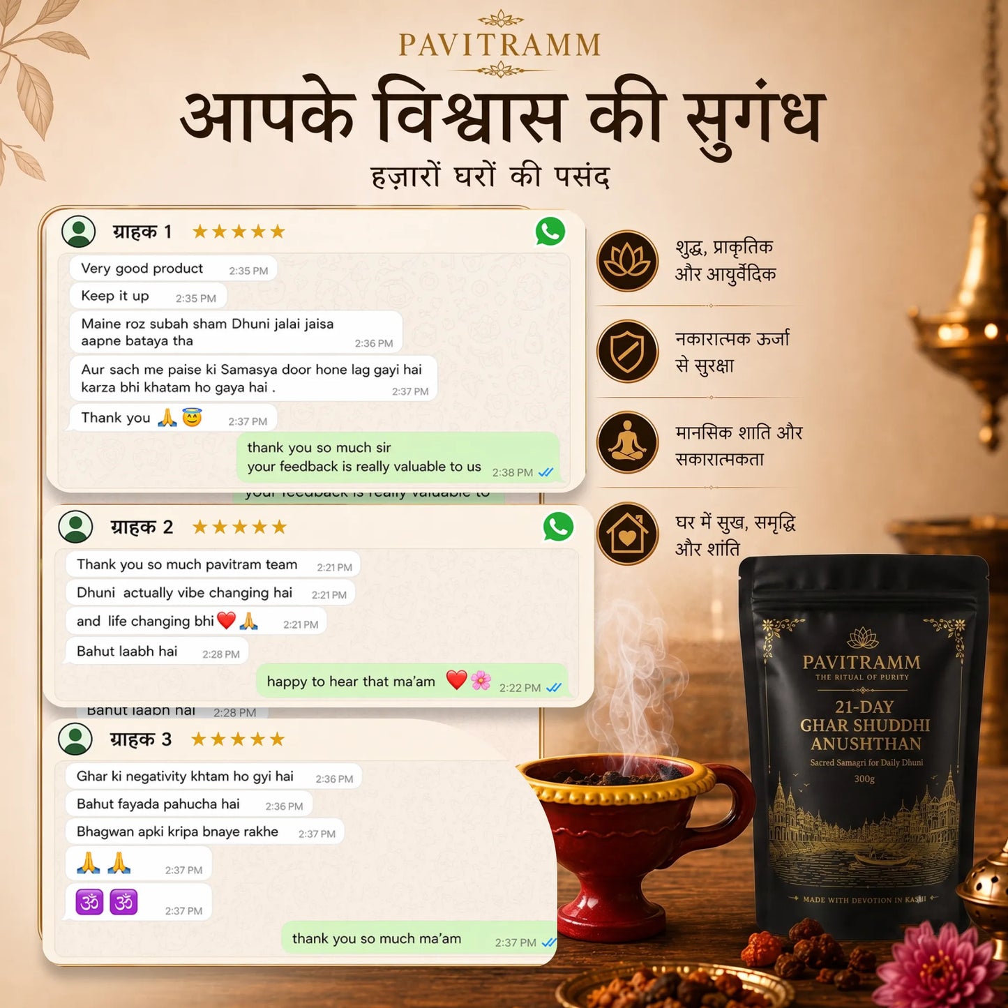 Pavitramm Ghar Shuddhi Dhuni